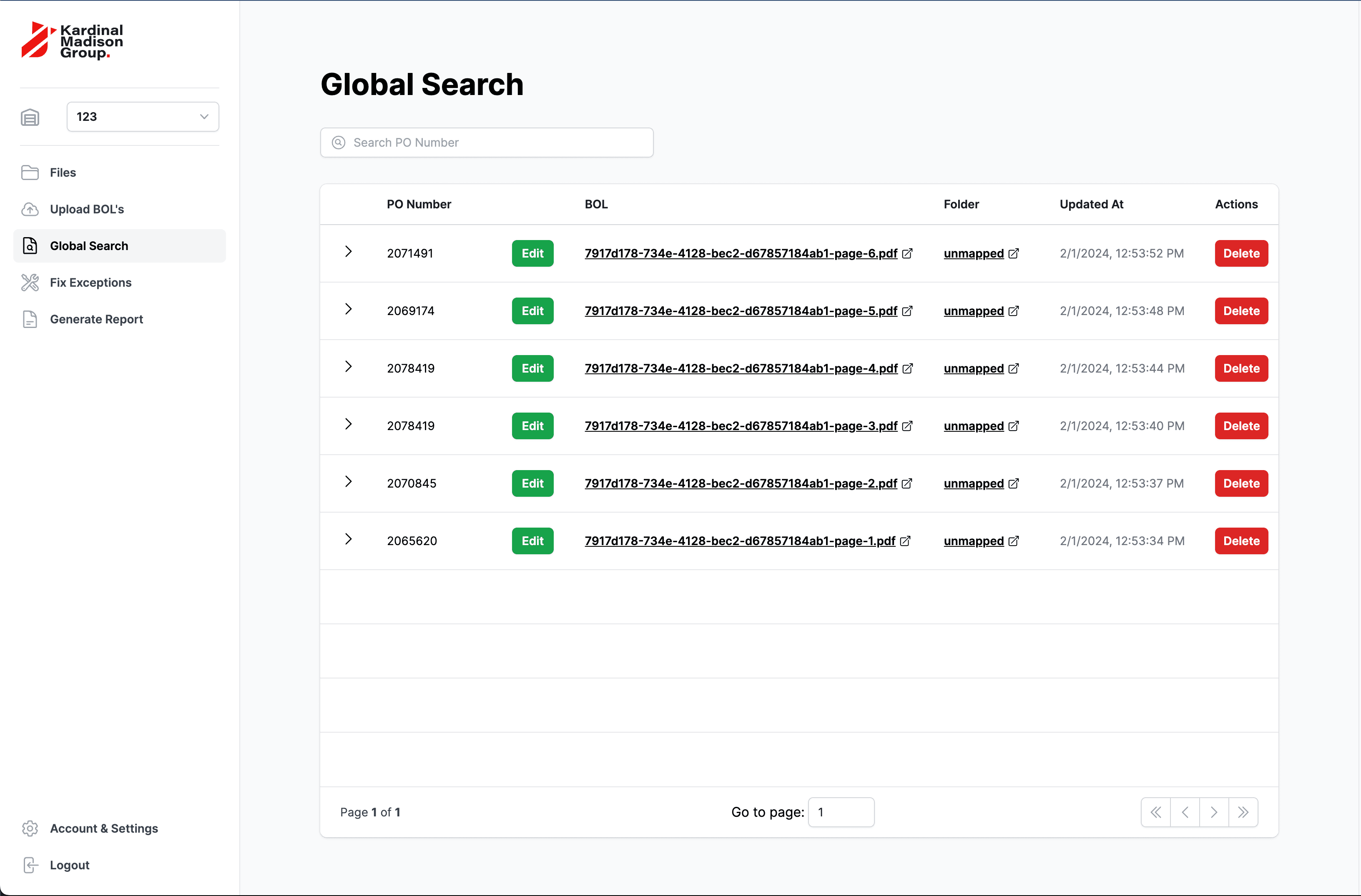 HelloDock | Efficient BOL Document Management